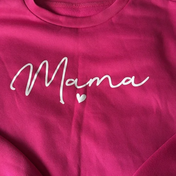 Pink 'Mama' Sweatshirt - Picture 3 of 4